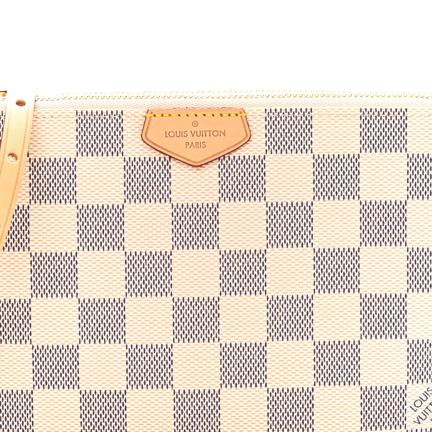 Damier Azur Double Zip Pochette