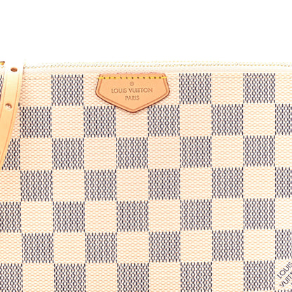 Louis Vuitton Damier Azur Double Zip Pochette 7 of 9