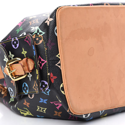 Louis Vuitton Monogram Multicolor Petit Noe Black 12 of 14
