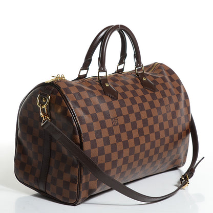 Louis Vuitton Damier Ebene Speedy Bandouliere 35 3 of 7