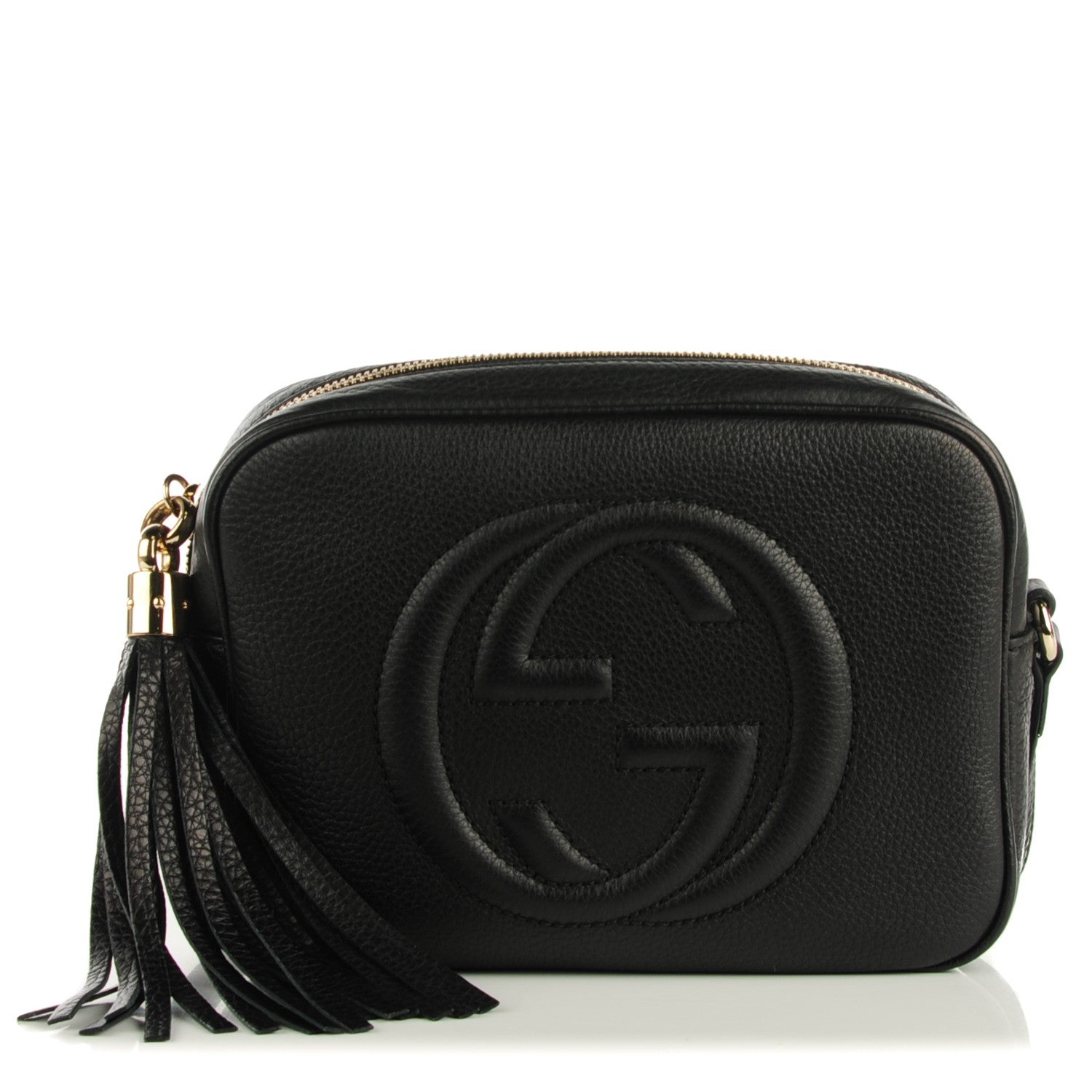 Gucci Pebbled Calfskin Small Soho Disco Bag Black 1 of 7