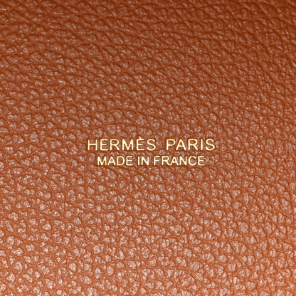 Hermes Evercolor Kelly Danse II Belt Bag Gold 6 of 12