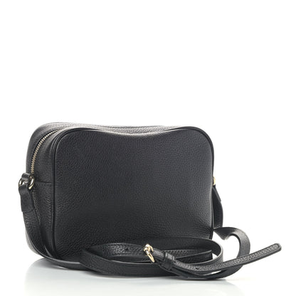 Gucci Pebbled Calfskin Small Soho Disco Bag Black 3 of 9