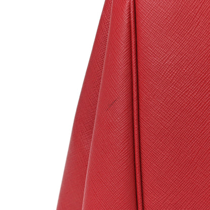 Prada Saffiano Lux Large Tote Fuoco 14 of 20