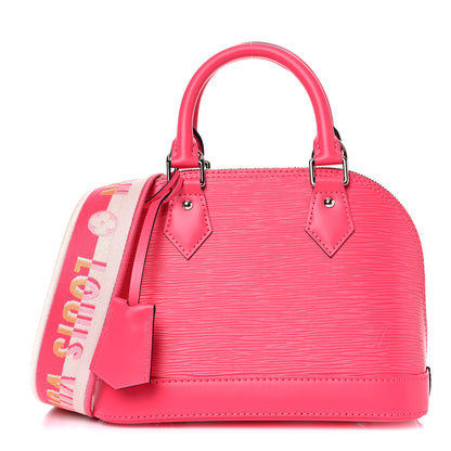Louis Vuitton Epi Jacquard Alma BB Dragon Fruit 1 of 9