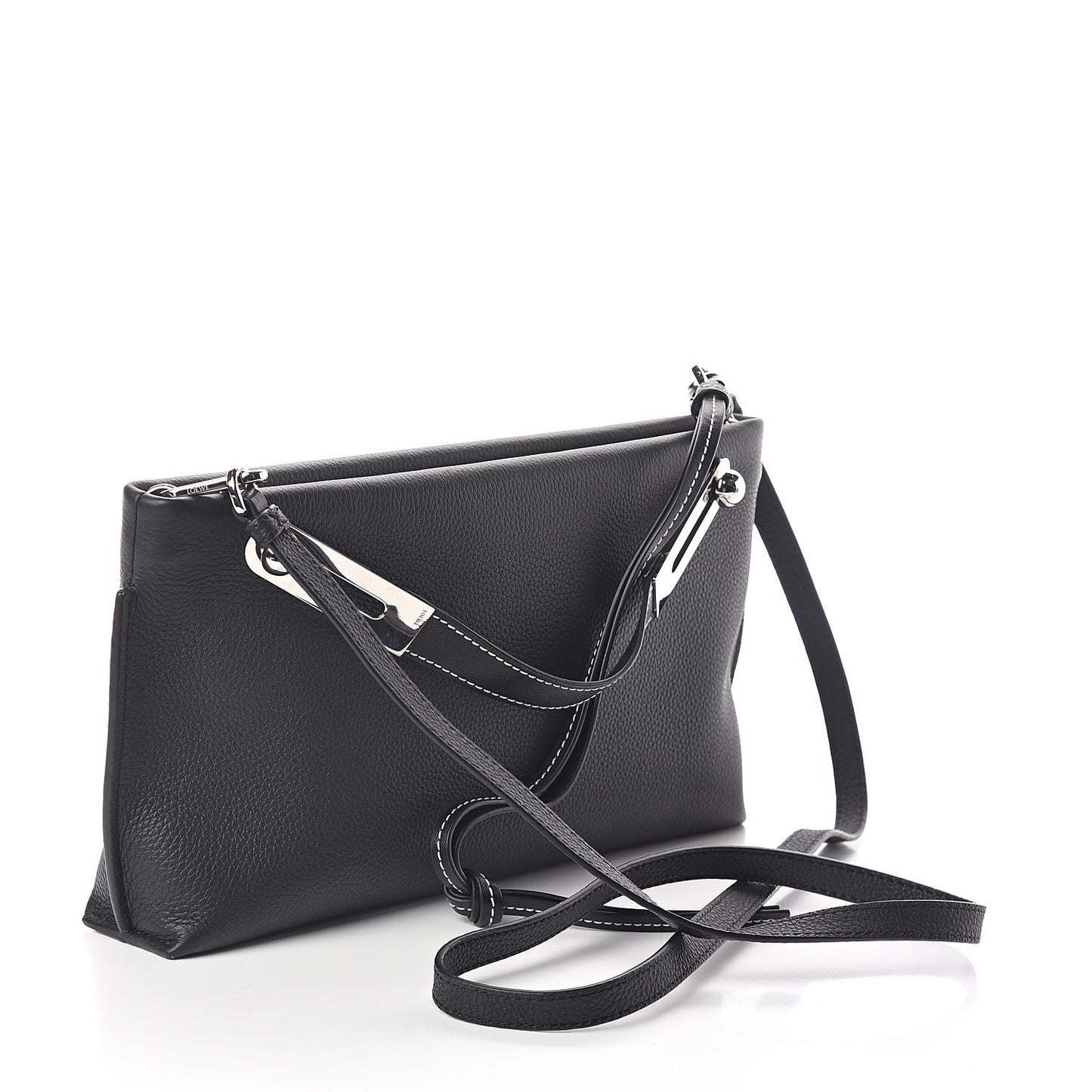 Grained Calfskin Small Missy Bag Black