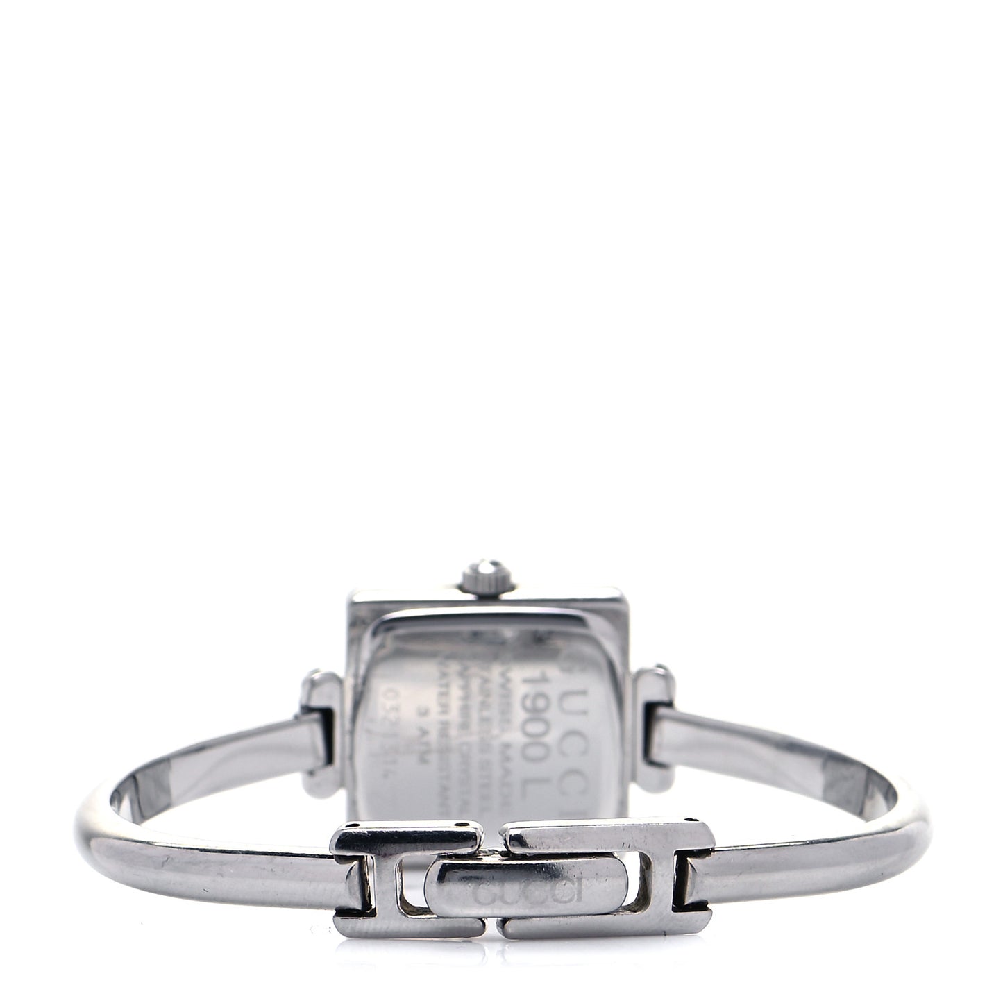 Stainless Steel 19mm 1900L Quartz Watch Black