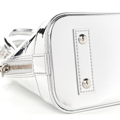 Louis Vuitton Monogram Miroir Alma BB Silver 8 of 9