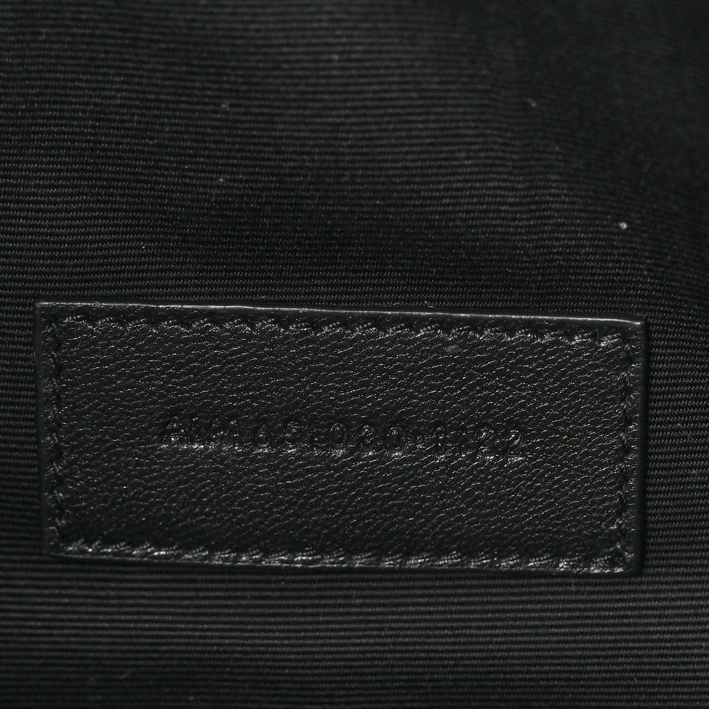 Grain De Poudre Textured Mixed Matelasse Triquilt Monogram Clutch Black