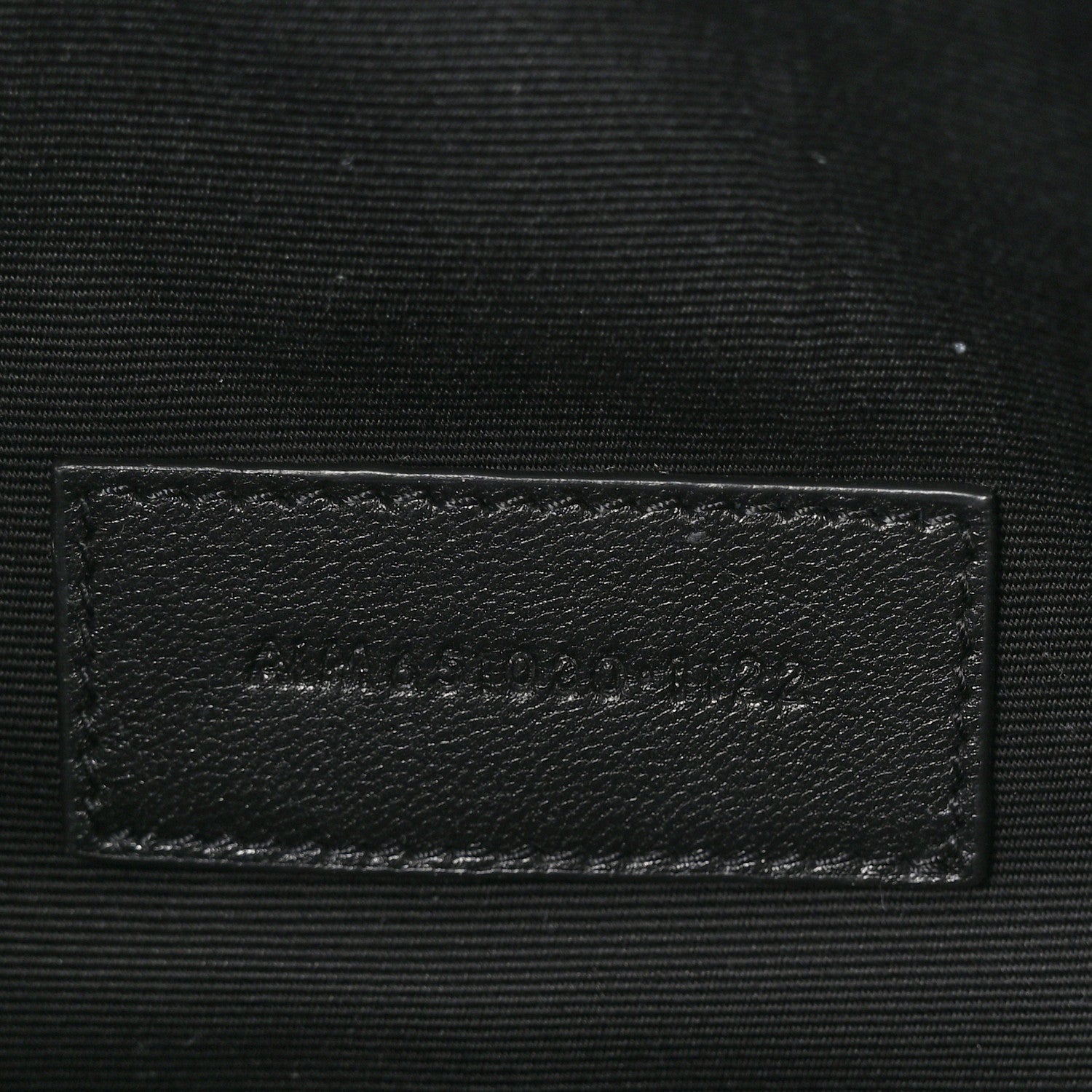 Saint Laurent Grain De Poudre Textured Mixed Matelasse Triquilt Monogram Clutch Black 7 of 8
