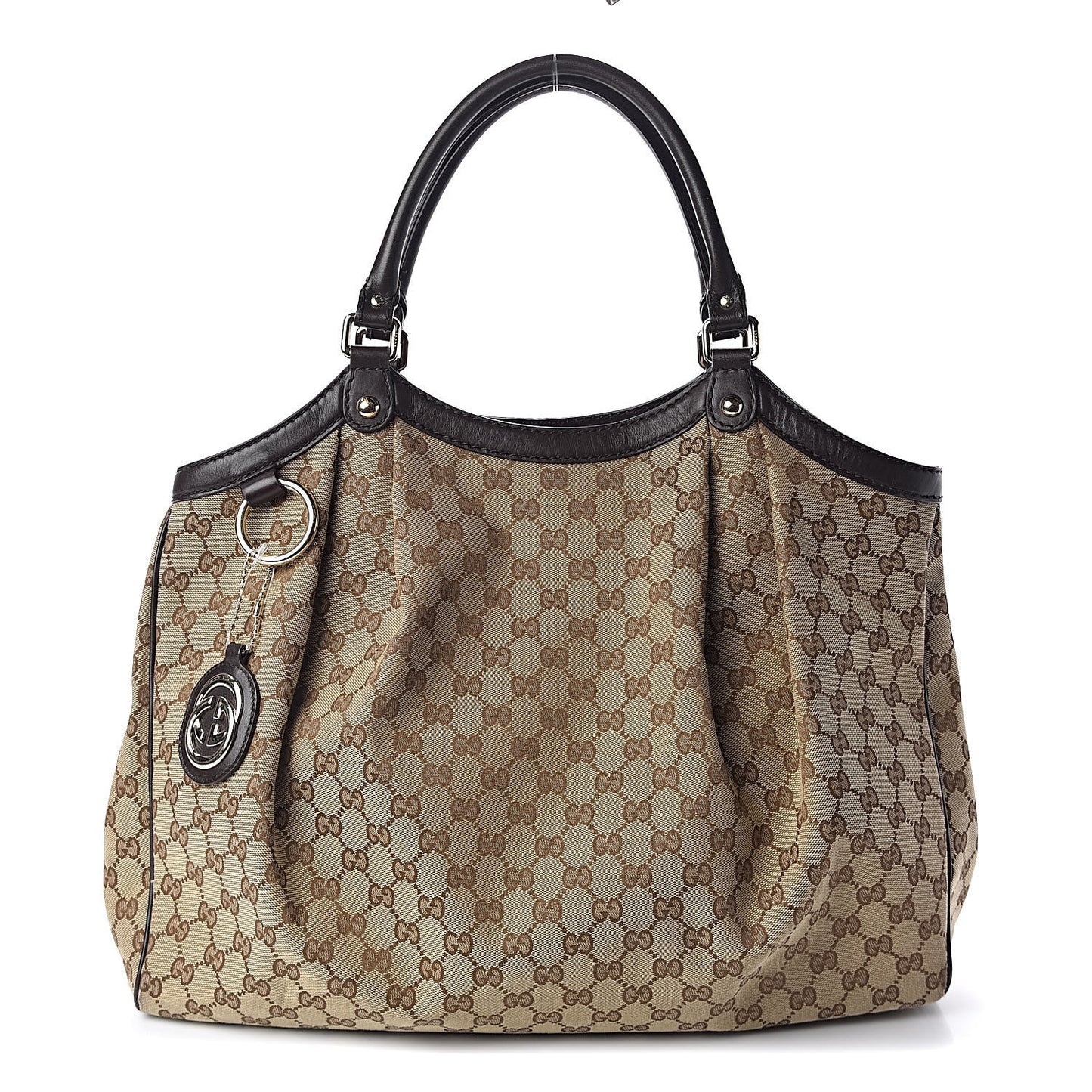 Monogram Large Sukey Tote Dark Brown