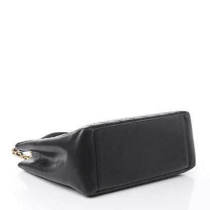 Chanel Caviar Quilted Grand Shopping Tote GST Black 3 of 9