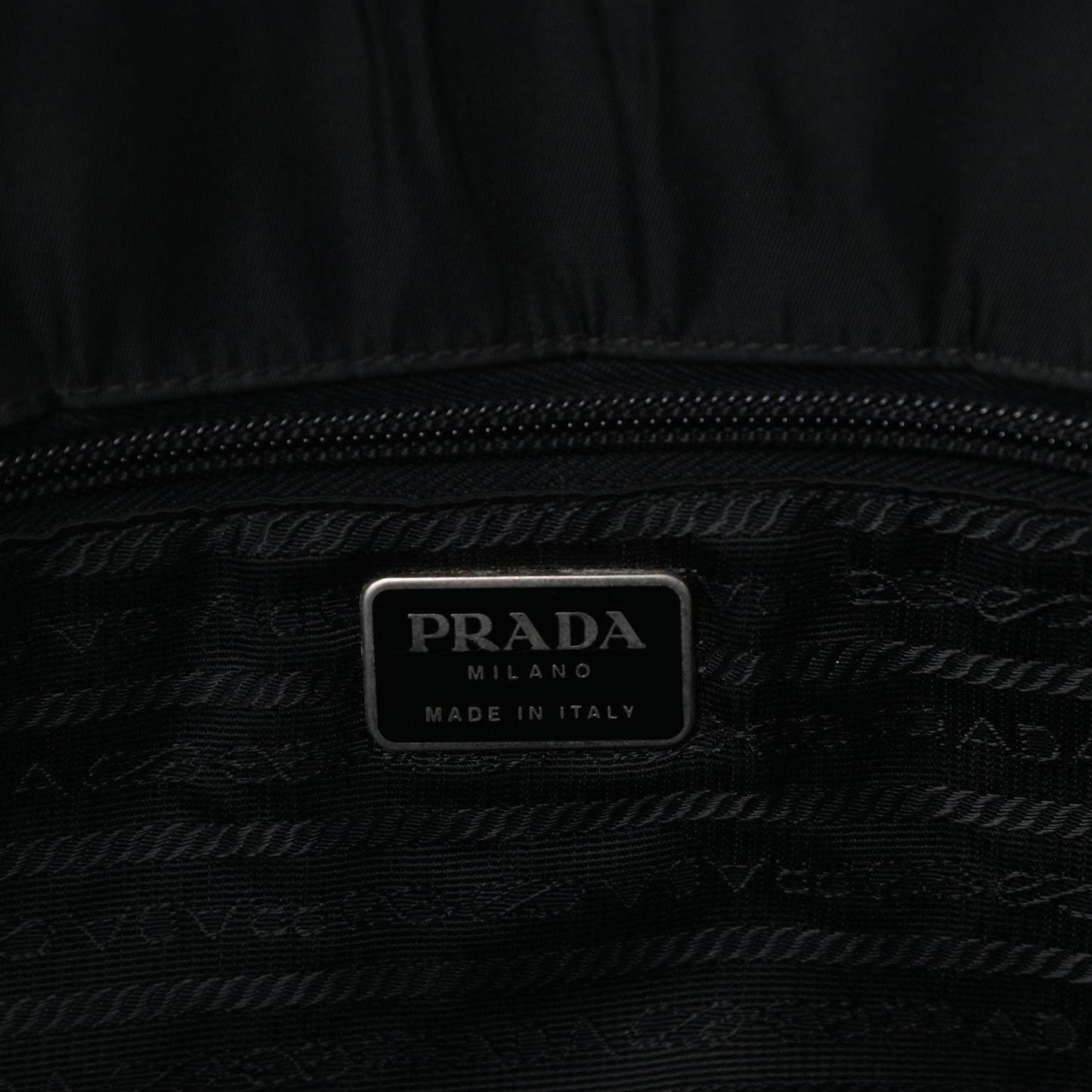 Tessuto Nylon Briefcase Black
