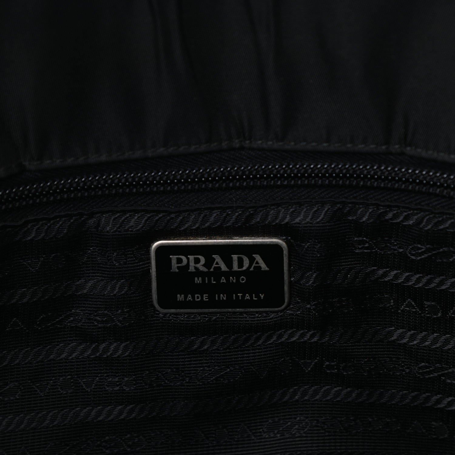 Prada Tessuto Nylon Briefcase Black 6 of 10