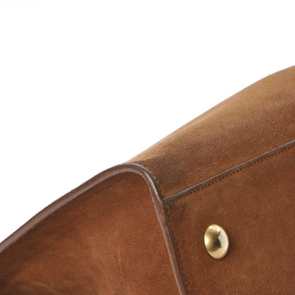 Saint Laurent Suede Medium Classic Y Cabas Light Ocre 12 of 14