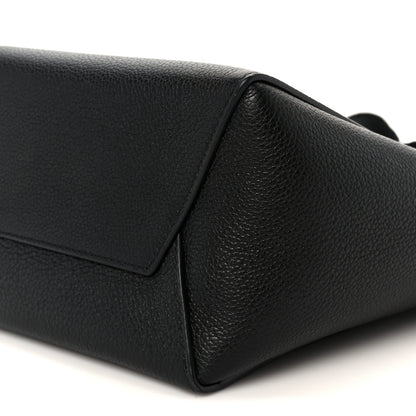 Celine Soft Grained Calfskin Small Sangle Bucket Bag Black 10 of 10