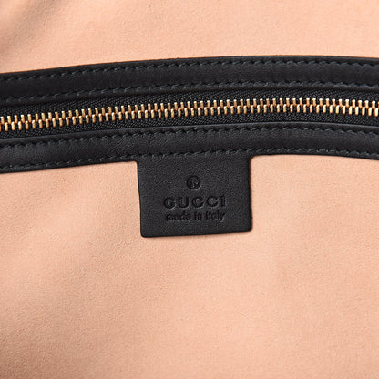 Gucci Suede Patent GG Web Medium Ophidia Boston Black 6 of 10