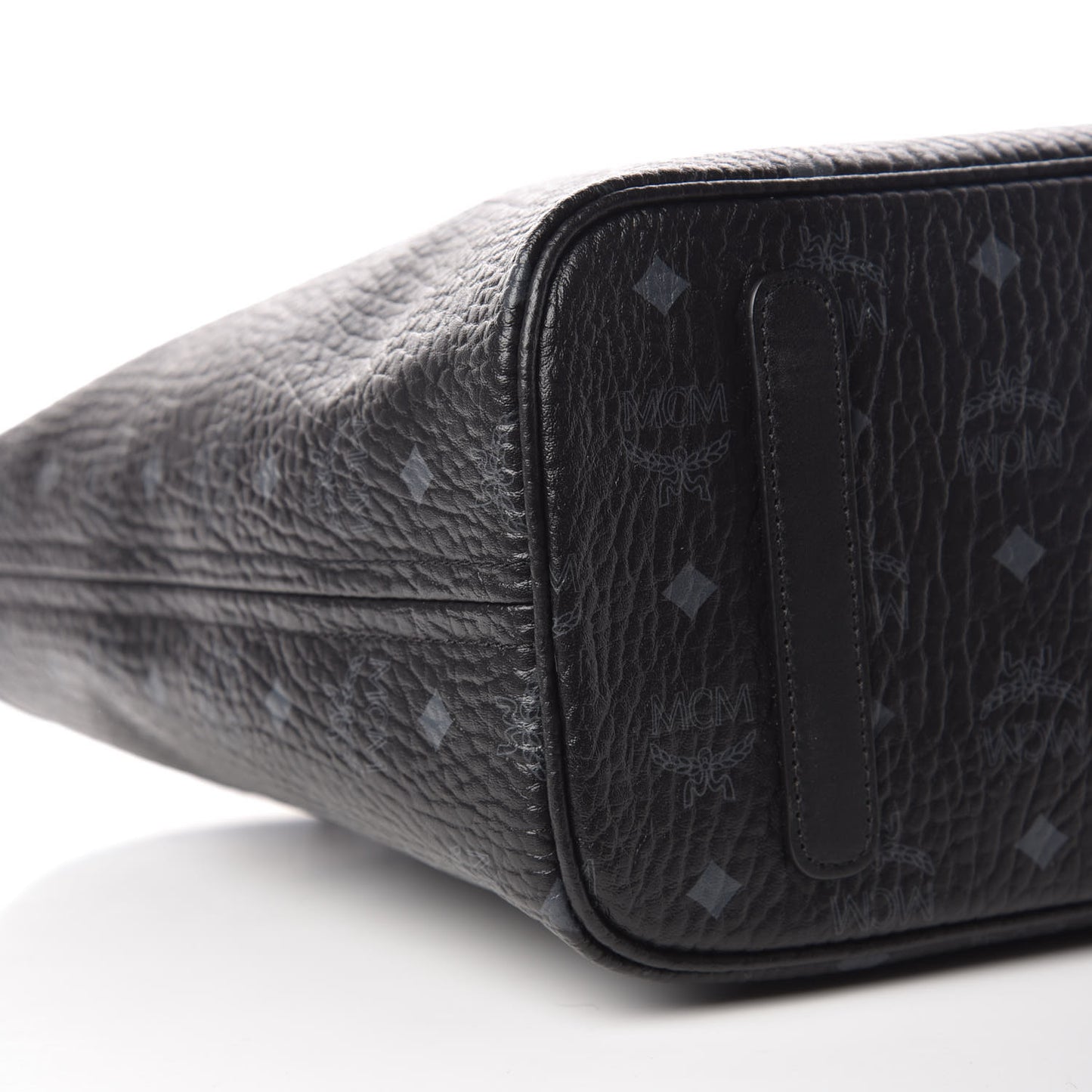 Visetos Medium Anya Zip Top Shopper Tote Black