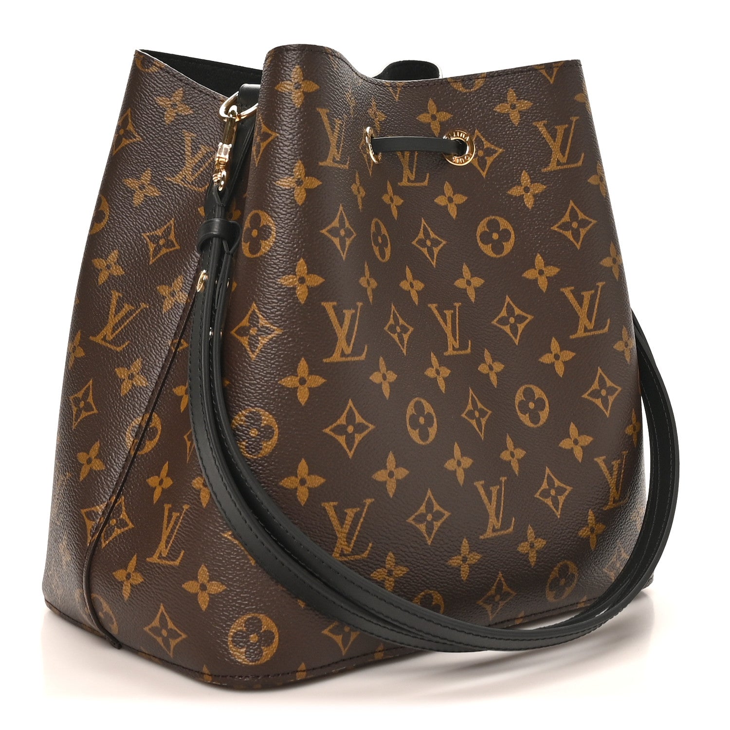 Louis Vuitton Monogram Neonoe MM Black 3 of 9