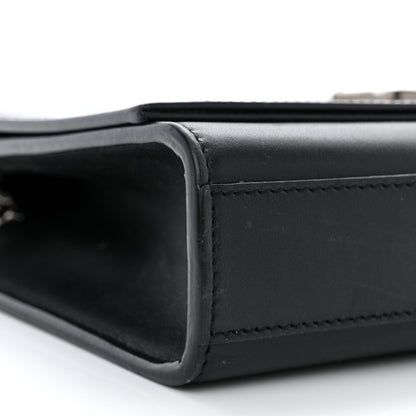 Saint Laurent Smooth Calfskin Medium Classic Monogram Kate Tassel Satchel Black 9 of 13