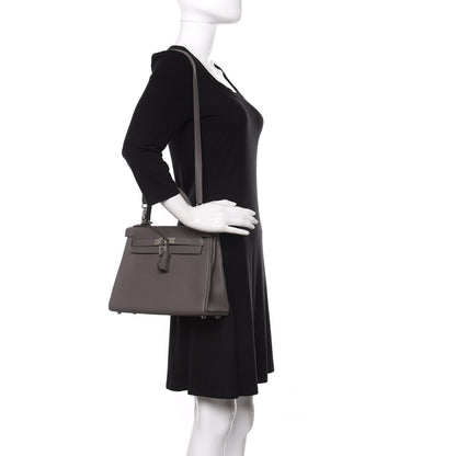 Hermes Togo Kelly Retourne 28 Etain 2 of 11