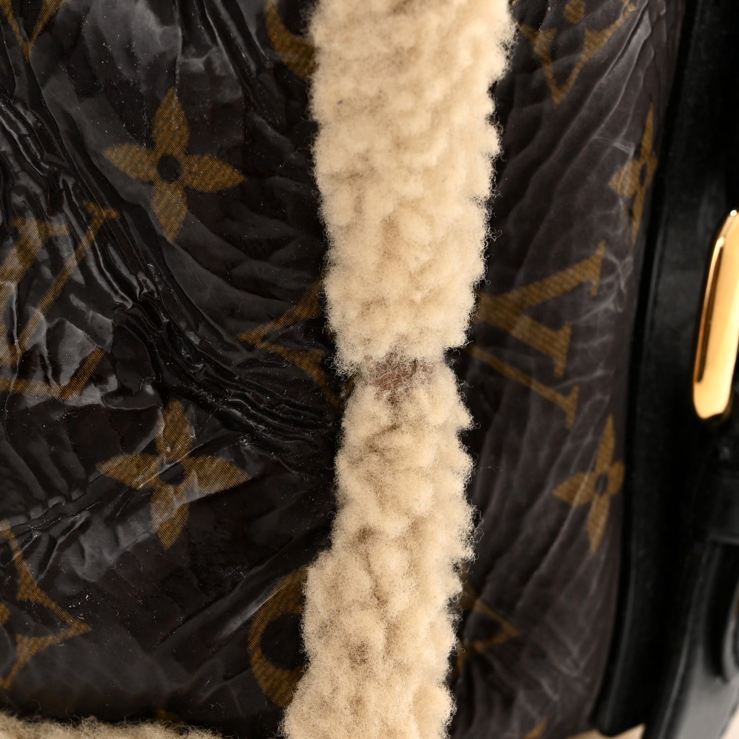 Monogram Shearling Storm Bag