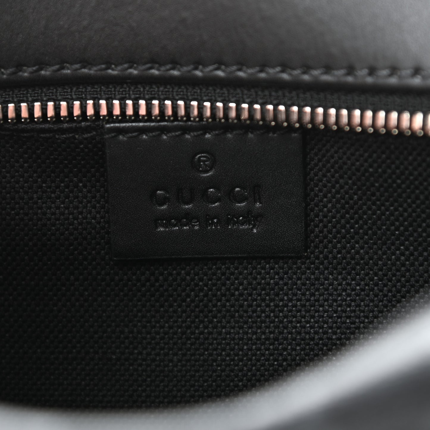 GG Supreme Monogram Web Shoulder Bag Black Grey