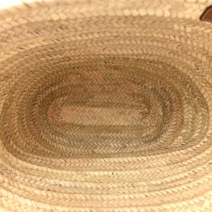 Loewe Raffia Large Basket Tote Bag Natural Tan 5 of 12