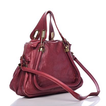 Chloe Calfskin Medium Paraty Cyclamen 3 of 16