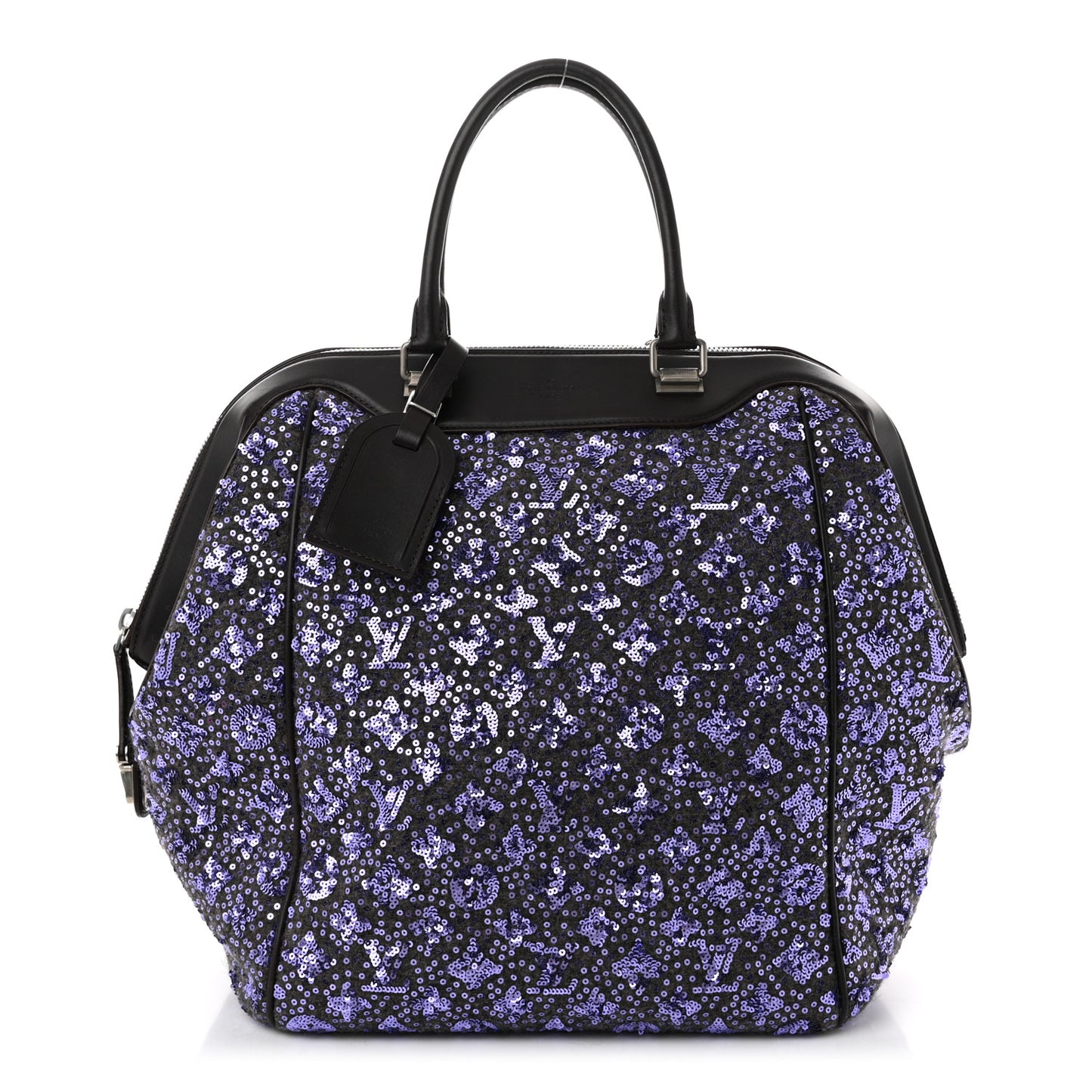 Sequin Monogram Sunshine Express North South Purple