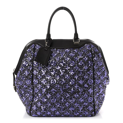 Louis Vuitton Sequin Monogram Sunshine Express North South Purple 1 of 13