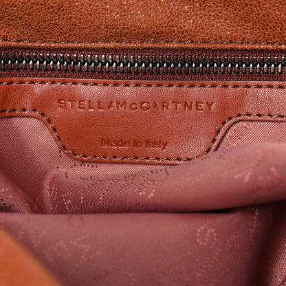 Stella McCartney Shaggy Deer Falabella Fold Over Tote Orange 6 of 8