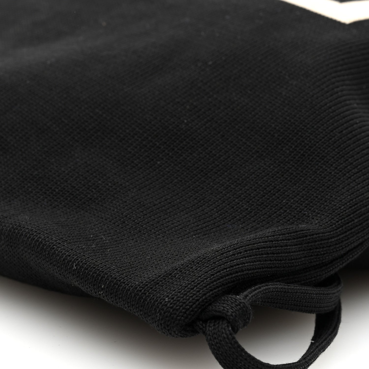 Chanel Cotton CC Drawstring Sport Line Backpack Black 9 of 9