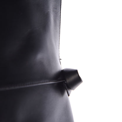 Valentino Garavani Calfskin Multi Bow Over the Knee Boots 37 Black 9 of 9
