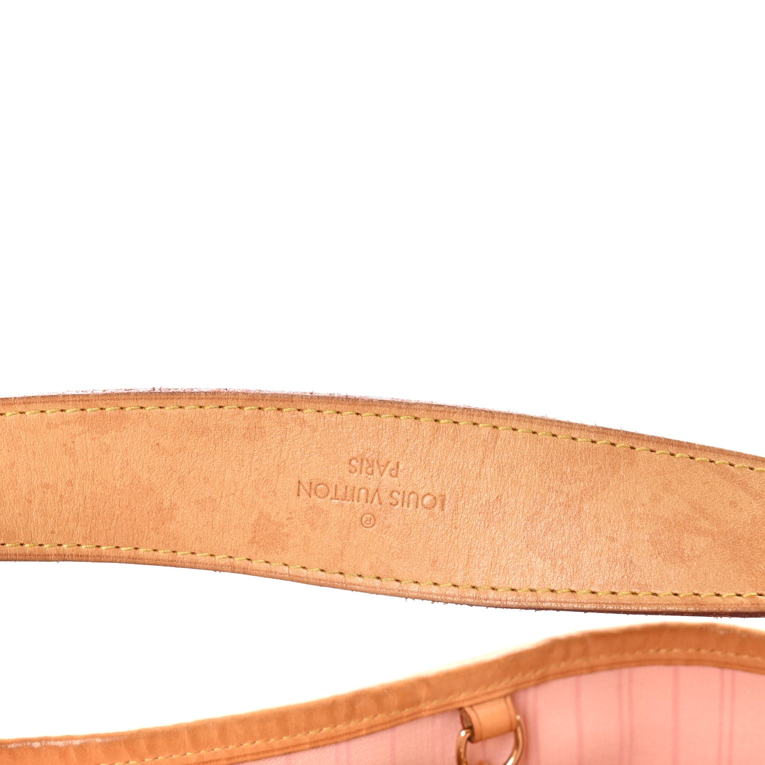 Louis Vuitton Damier Azur Delightful PM Rose Ballerine 11 of 12