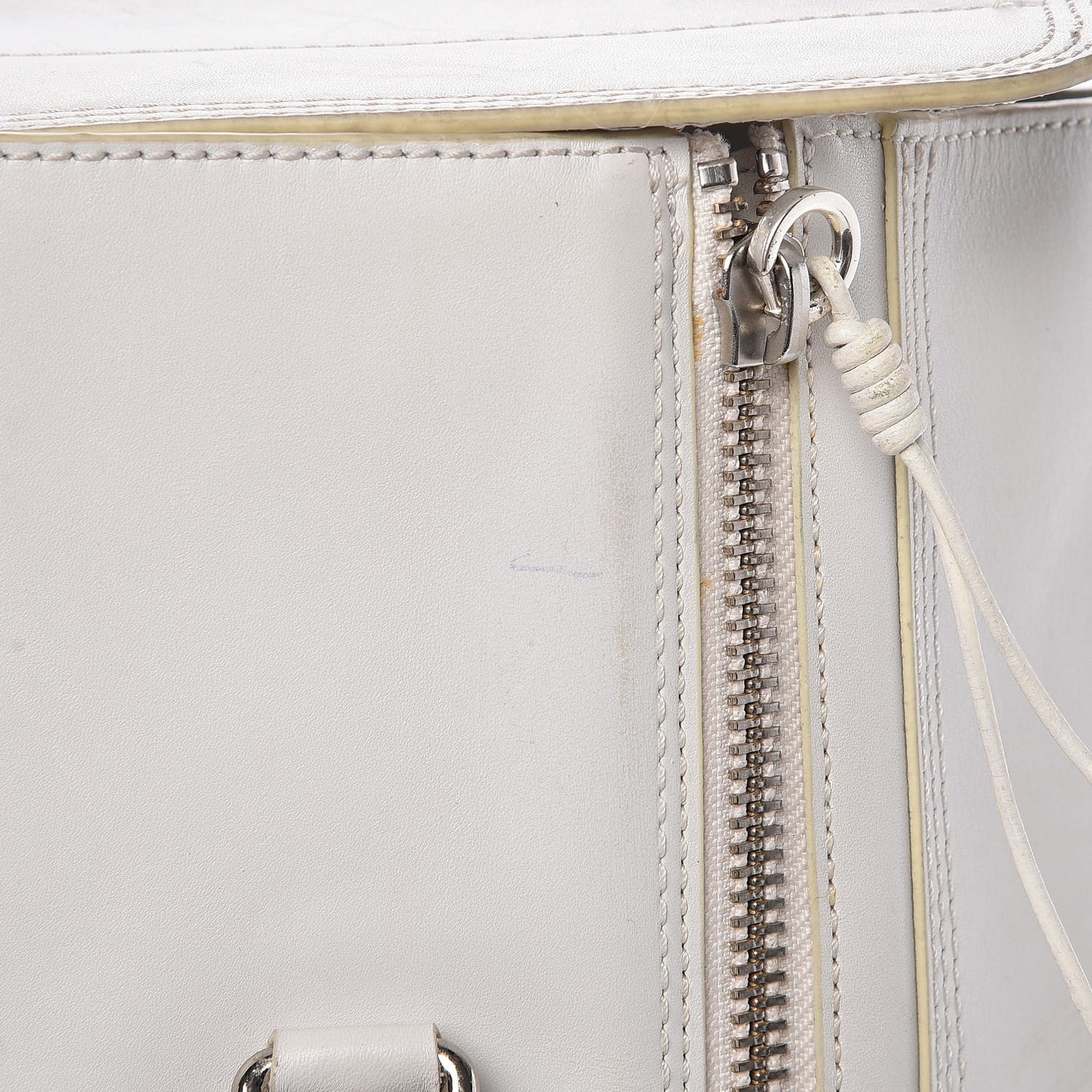 3.1 Calfskin Large Pashli Satchel White