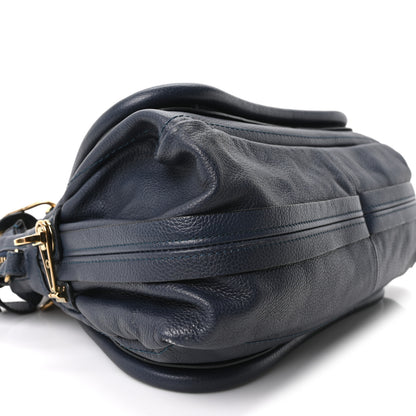 Chloe Calfskin Medium Paraty Navy 9 of 10