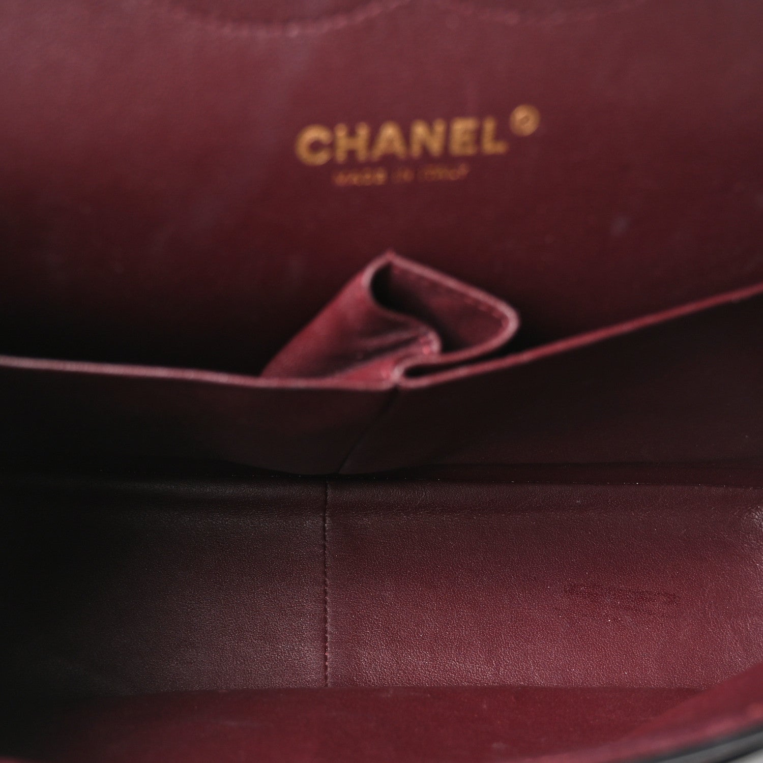 Chanel Lambskin Quilted Jumbo Double Flap Black 5 of 10