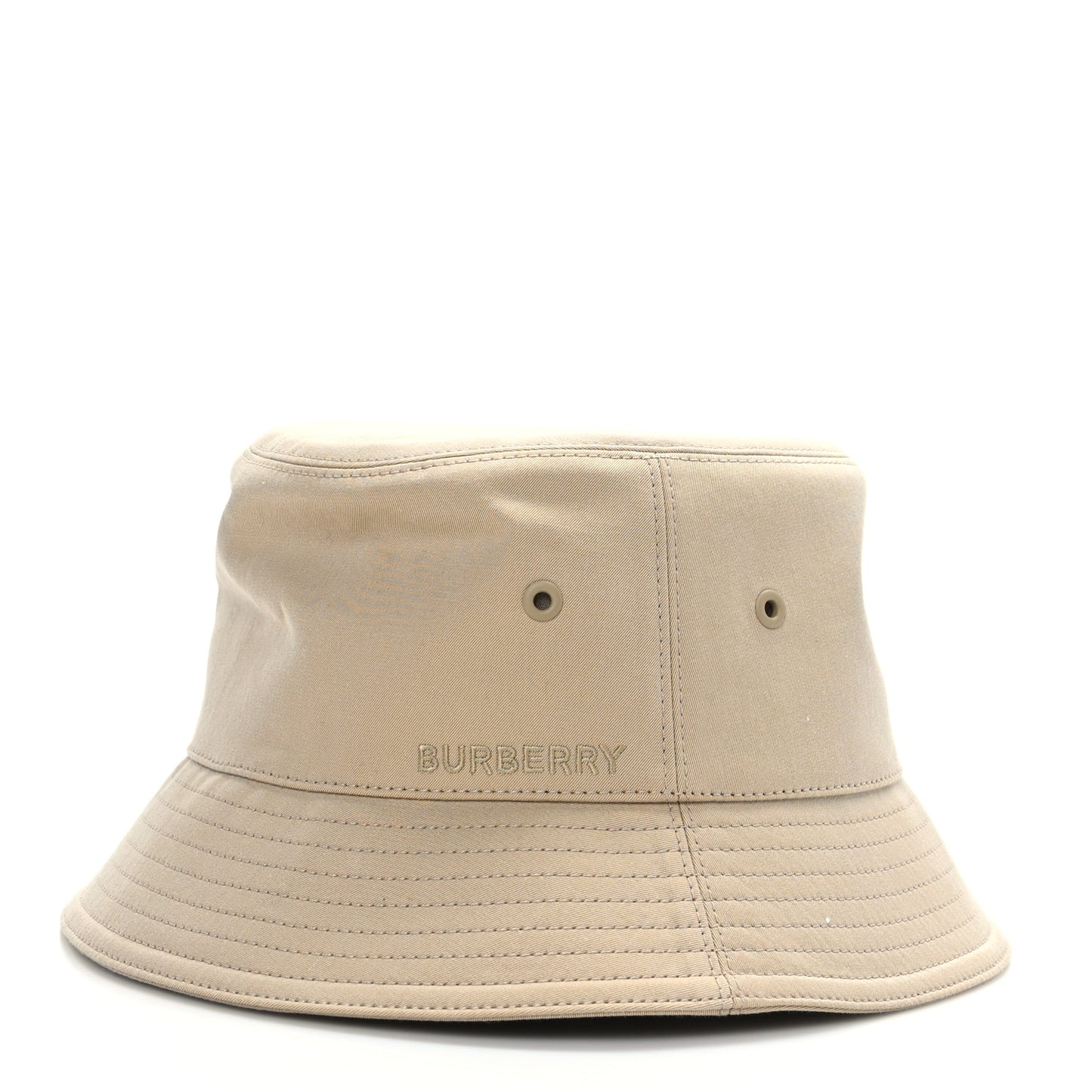 Cotton Gabardine Bucket Hat M Honey