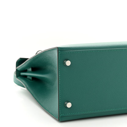 Hermes Epsom Kelly Sellier 28 Malachite 9 of 11