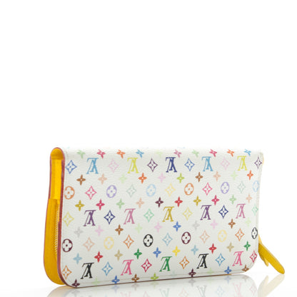 Louis Vuitton Monogram Multicolor Insolite Wallet White Citron 10 of 14