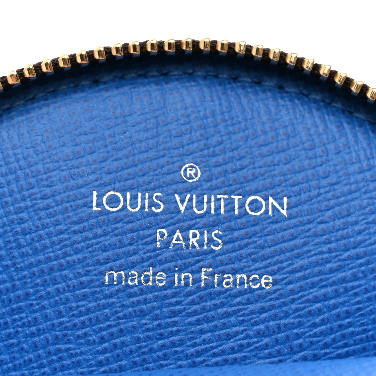 Louis Vuitton Monogram 2019 Christmas Animation Round Coin Purse Blue 6 of 7