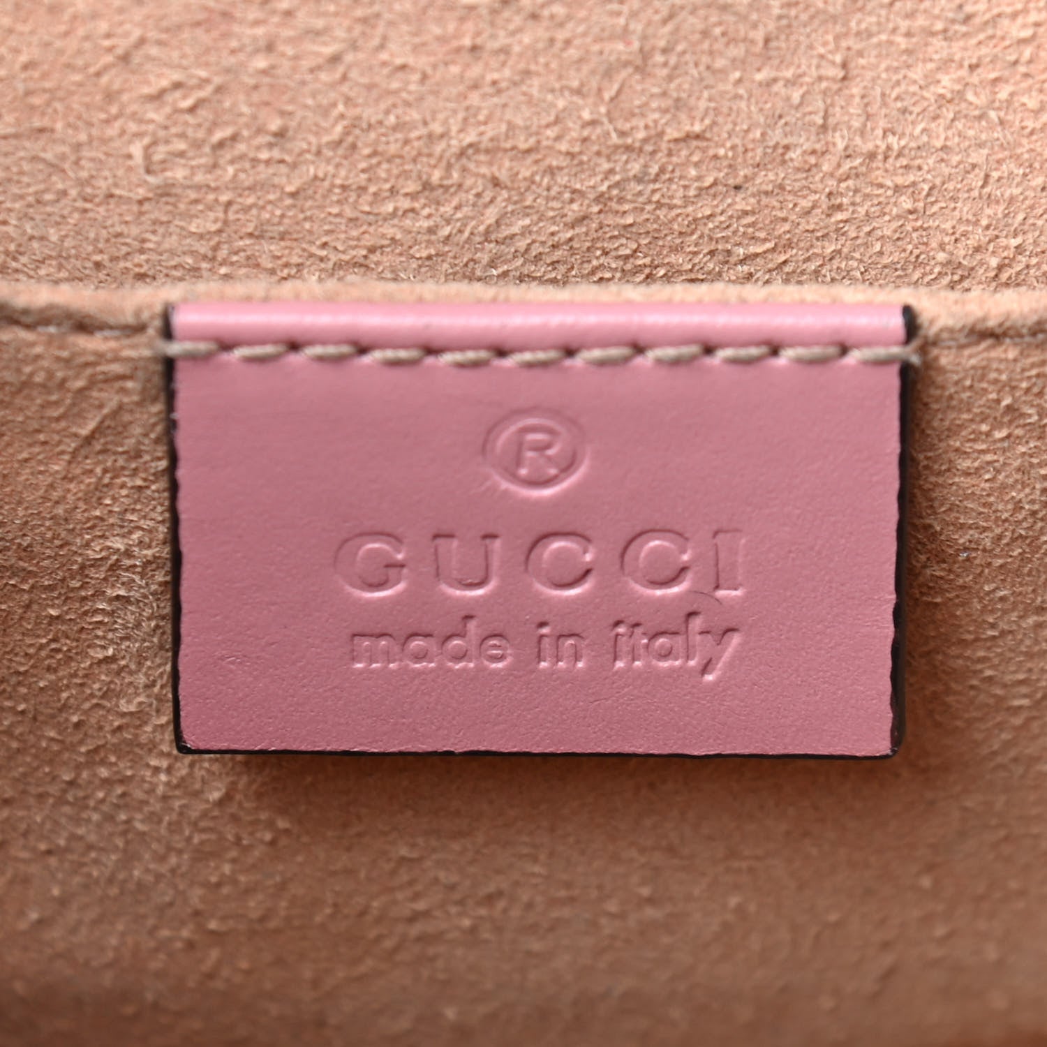 Gucci Guccissima Small Padlock Shoulder Bag Rose Baby Candy 5 of 14