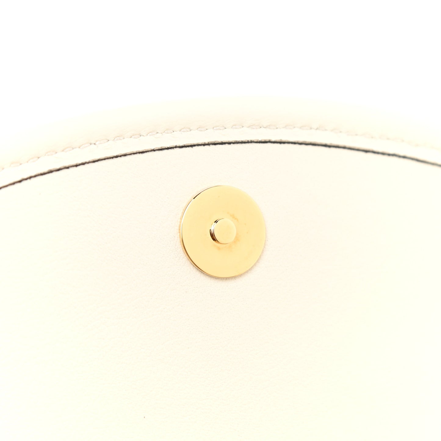 Textured Calfskin Web Mini Rajah Slim Flap Shoulder Bag Mystic White