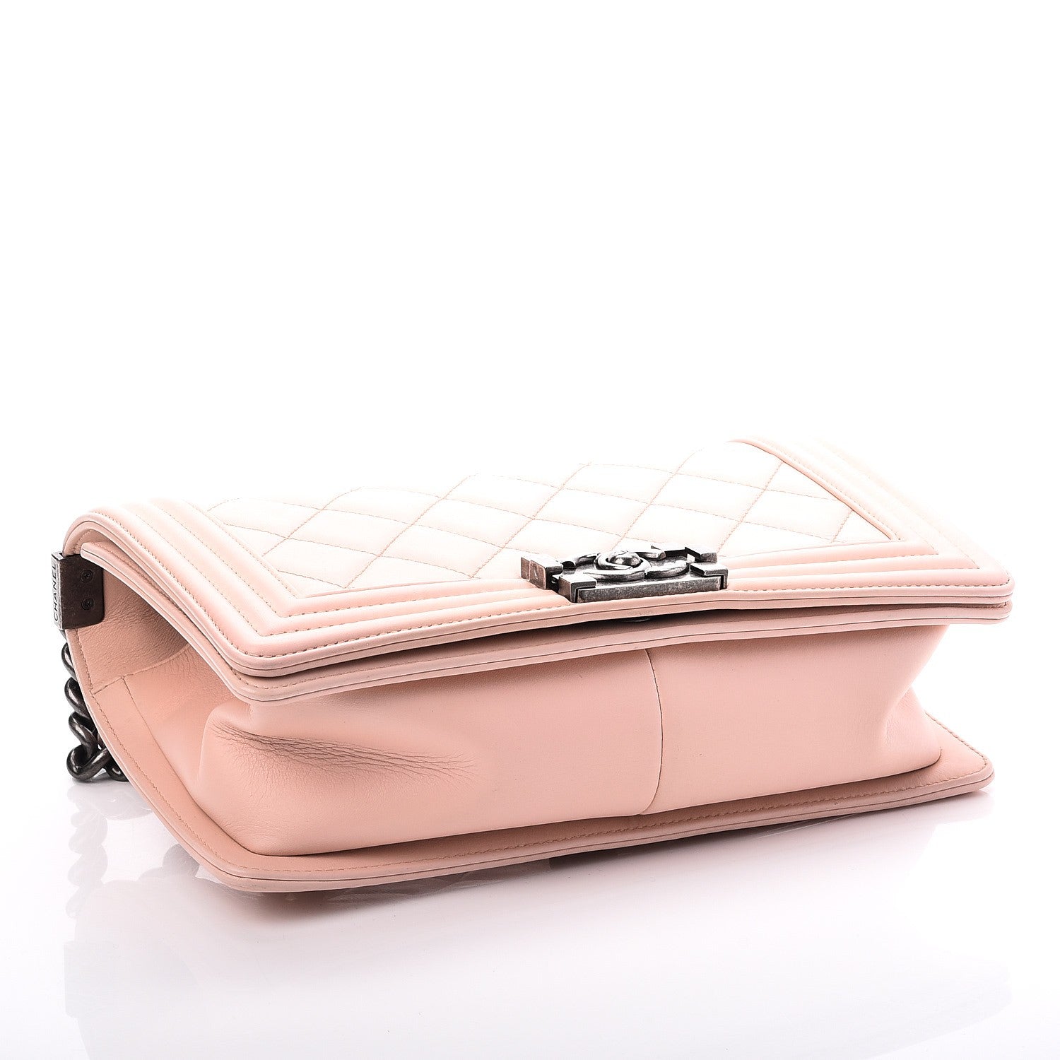 Chanel Calfskin Quilted Medium Boy Flap Light Pink 5 of 8