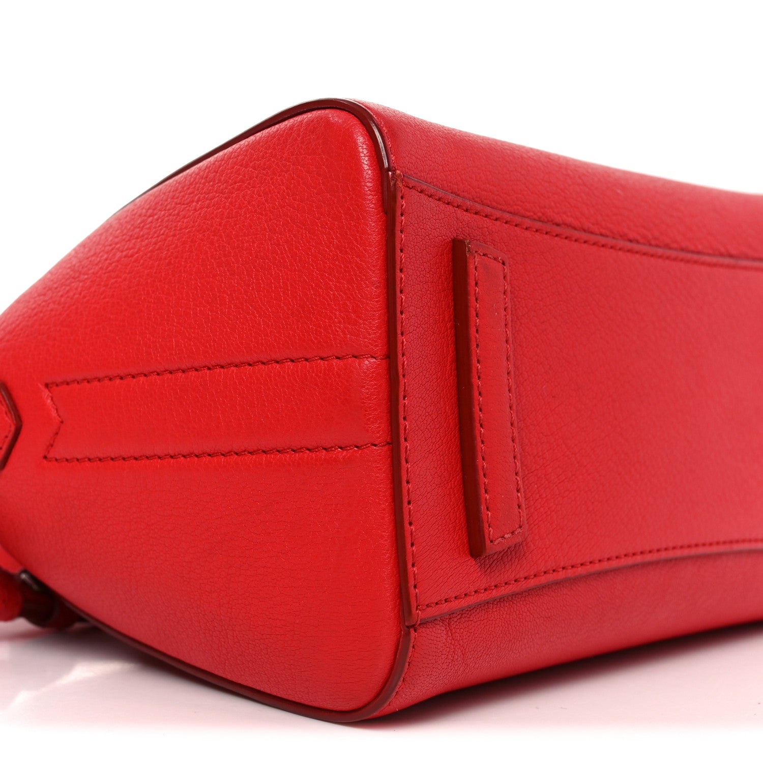 Givenchy Sugar Goatskin Mini Antigona Red 9 of 10