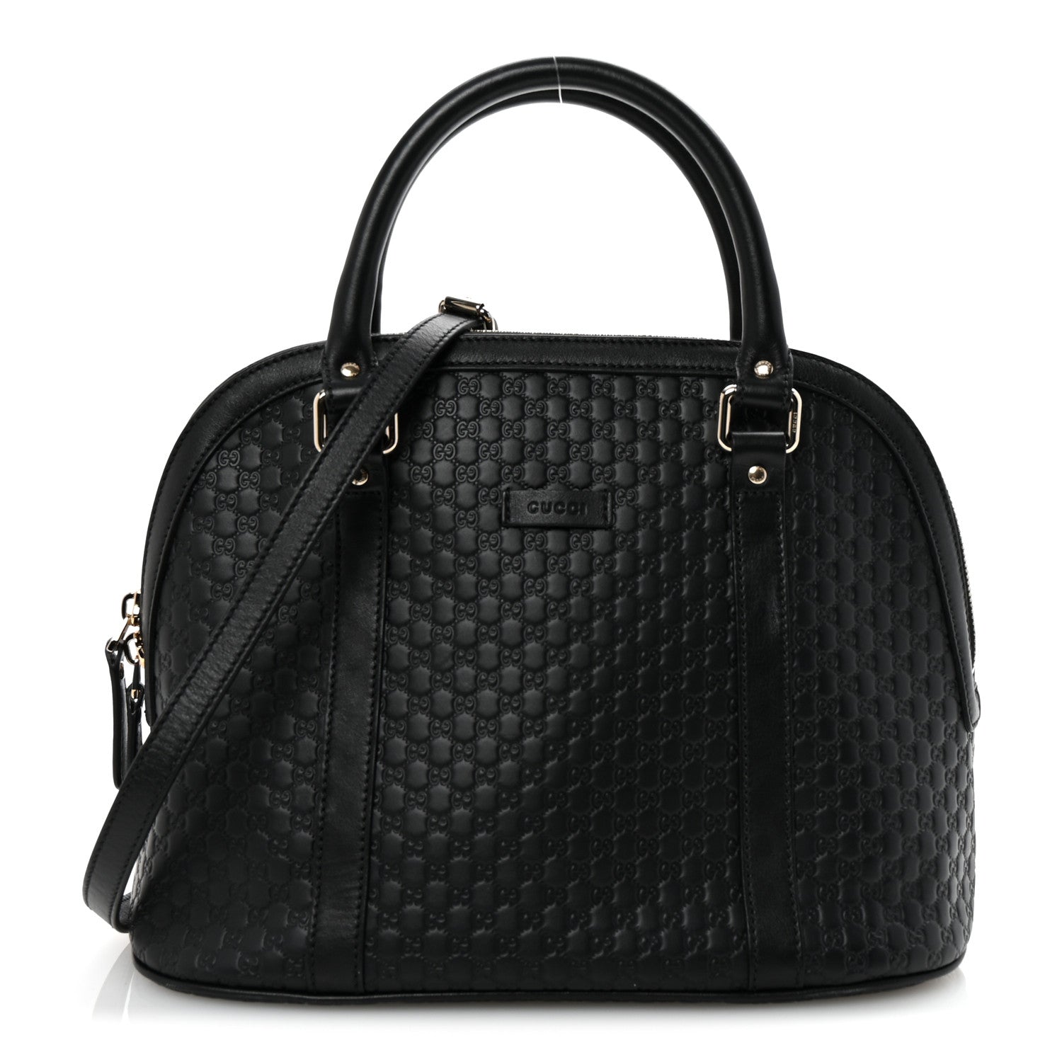 Gucci Microguccissima Medium Dome Bag Black 1 of 10
