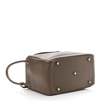 Hermes Taurillon Clemence Lindy 30 Etoupe 4 of 18