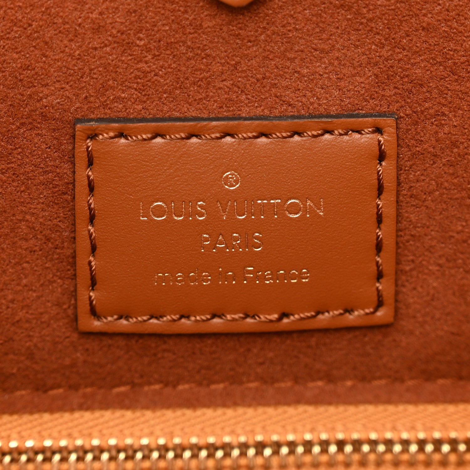 Louis Vuitton Calfskin Monogram Fold Tote PM Cerise Cream Black 7 of 9