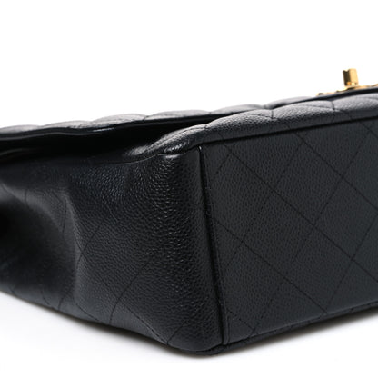Chanel Caviar Quilted Maxi Double Flap Black 8 of 9